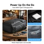 SpaceFolw Spacious Waterproof Backpack