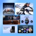 Watch Nova 2R Lite 1.43" AMOLED 30-Day Standby Smart Watch