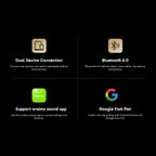 OpenSnap N2 Quick Charging Adaptive Volume Open-Ear True Wireless Earbuds