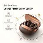 OpenSnap N2 Quick Charging Adaptive Volume Open-Ear True Wireless Earbuds