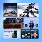 Watch Nova 2R Lite Montre Connectée Amoled 1,43" Avec Autonomie En Veille De 30 Jours