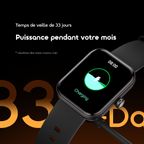 Watch Nova 2N Montre intelligente AMOLED 33 jours de veille de 1,93 "