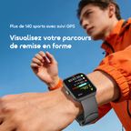 Watch Nova 2N Montre intelligente AMOLED 33 jours de veille de 1,93 "