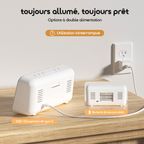 ClockPoint Air Réveil rechargeable