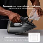 Steamcore Fer à repasser électrique haute puissance 2500W