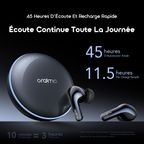 SpaceBuds 2 Écouteurs True Wireless AI Smart – Gris spatial