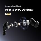 SpaceBuds 2 Écouteurs True Wireless AI Smart – Gris spatial