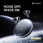 SpaceBuds 2 & Necklace Lite AI Smart True Wireless Earbuds-Space Grey & Call Vibration Wireless Earphones