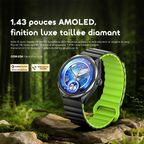 Watch Nova 2R Montre connectée axée sur la santé et riche en fonctionnalités