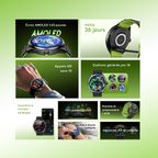 Watch Nova 2R Montre connectée axée sur la santé et riche en fonctionnalités