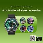 Watch Nova 2R Montre connectée axée sur la santé et riche en fonctionnalités