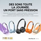 BoomPop Air Lightweight On-Ear Wireless Headphones