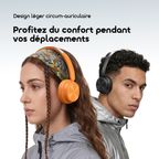 BoomPop Air Lightweight On-Ear Wireless Headphones