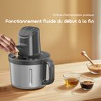 PowerMince Hachoir à viande PowerMince Moteur puissant 700W Grande capacité 4L