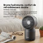 AirDock Nova Ventilateur De Bureau Hydratant Et Rafraîchissant