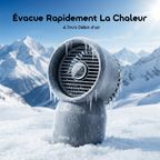 AirDock Nova Ventilateur De Bureau Hydratant Et Rafraîchissant