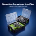 GearUp Ensemble d’outils multifonction portable de 40 pièces