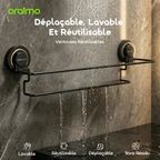 HookBar Porte-Serviettes À Ventouses Polyvalent Et Résistant