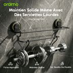 HookBar Porte-Serviettes À Ventouses Polyvalent Et Résistant