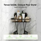 AngleFit Capacité De Charge 6kg Antirouille-Sans Outil-Étagère D’angle