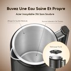 FastBrew Bouilloire Électrique Intelligente Rapide 1,7L En Acier Inoxydable 316