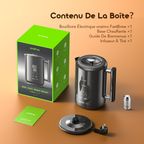 FastBrew Bouilloire Électrique Intelligente Rapide 1,7L En Acier Inoxydable 316