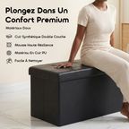 Cozy Pro Pouf De Rangement Pliable 110 L