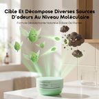 FreshMate 2 Pièces 90g Parfum Solide Naturel Longue Durée