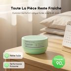 FreshMate 2 Pièces 90g Parfum Solide Naturel Longue Durée