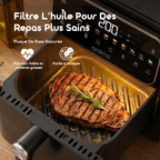 NutriFry S1 Friteuse À Air Haute Température 6 L 1500 W 230 °C