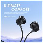 Halo Airy Type-C Half In-ear Wired Headphones