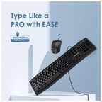 Smart Office Wired Keyboard Mouse Kit