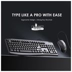 Smart Office Wired Keyboard Mouse Kit