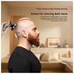 Smart Shaver 7D 7 Razor Heads 360° Shaver