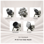 Smart Shaver 7D 7 Razor Heads 360° Shaver