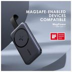 MagPower 5000mAh Wireless Charge Power Bank