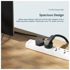 PowerHub C 2M 4-AC 3-USB Power Strip