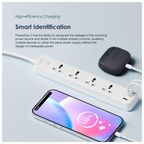PowerHub C 2M 4-AC 3-USB Power Strip