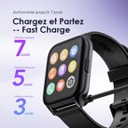 Watch 4 Plus 2.01″ HD IP68 Montre intelligente