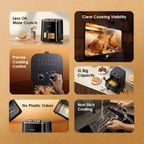 SmartAirFryer 1500W Fritadeira Inteligente 5L  com Visor