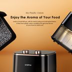 SmartAirFryer 1500W Fritadeira Inteligente 5L  com Visor