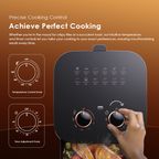 SmartAirFryer 1500W Fritadeira Inteligente 5L  com Visor