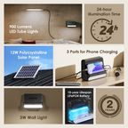 PowerSolar 38 12W Home Lighting System