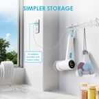 Ultra Cleaner Scrubber Cordless 1.5H Runtime Electric Spin Brush with 5 Replacement Heads