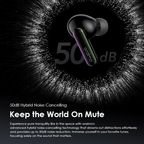 SpaceBuds Hybrid ANC True Wireless Earbuds Customized Voice Prompt