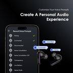 SpaceBuds Hybrid ANC True Wireless Earbuds Customized Voice Prompt