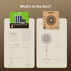 PowerSolar 76 15W Solar Home Power System with A Fan