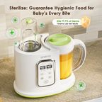 SmartBabyFoodMaker 1000ml Baby Food Maker