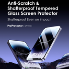 ProProtector 2Pcs Tempered Glass Screen Protector for iPhone