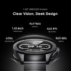 Watch Pro NT 1.43" AMOLED AI Powered Smart Watch